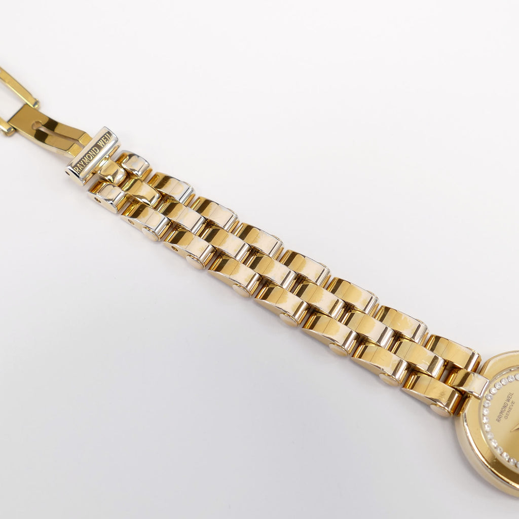 Raymond Weil Allegro 18k Gold Plated bracelet top section 5817
