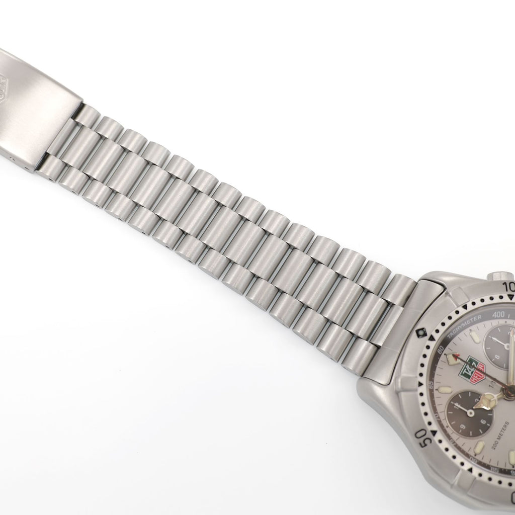 TAG Heuer 2000 Chronograph 560.206R stainless steel bracelet top