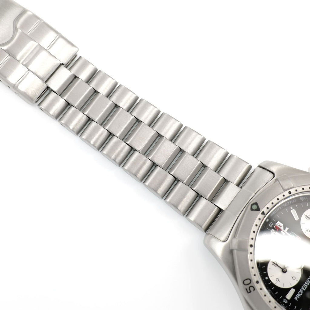 TAG Heuer 2000 Chronograph CK1110-0 stainless steel BA0331 bracelet top
