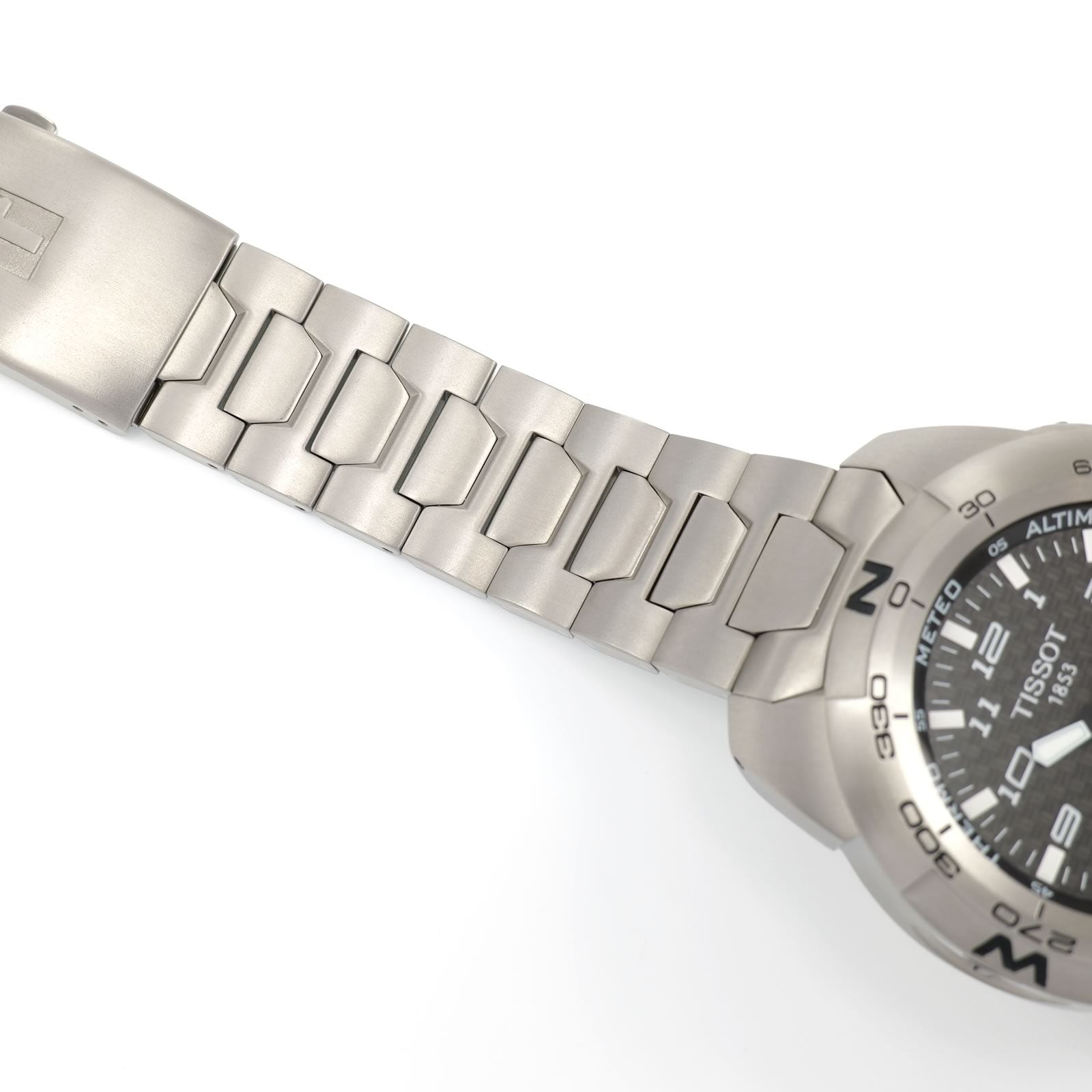 Tissot T-Touch Expert T013420A titanium bracelet top