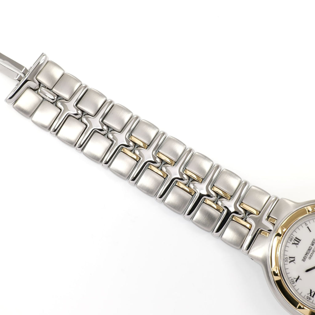 Raymond Weil Parsifal 9190 stainless steel and 18k gold bracelet top