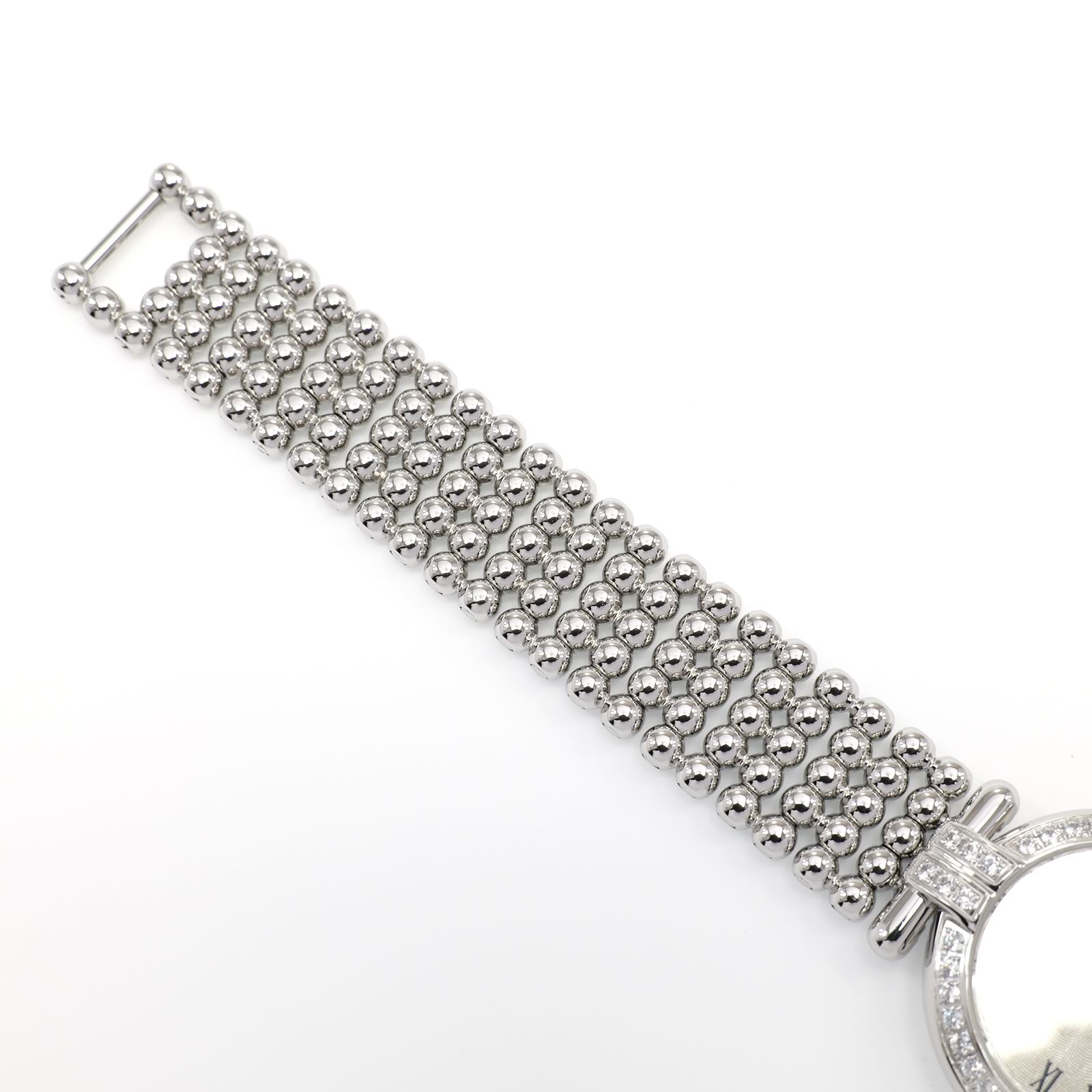 Michel Herbelin Perles 16873.B stainless steel pearl bracelet top