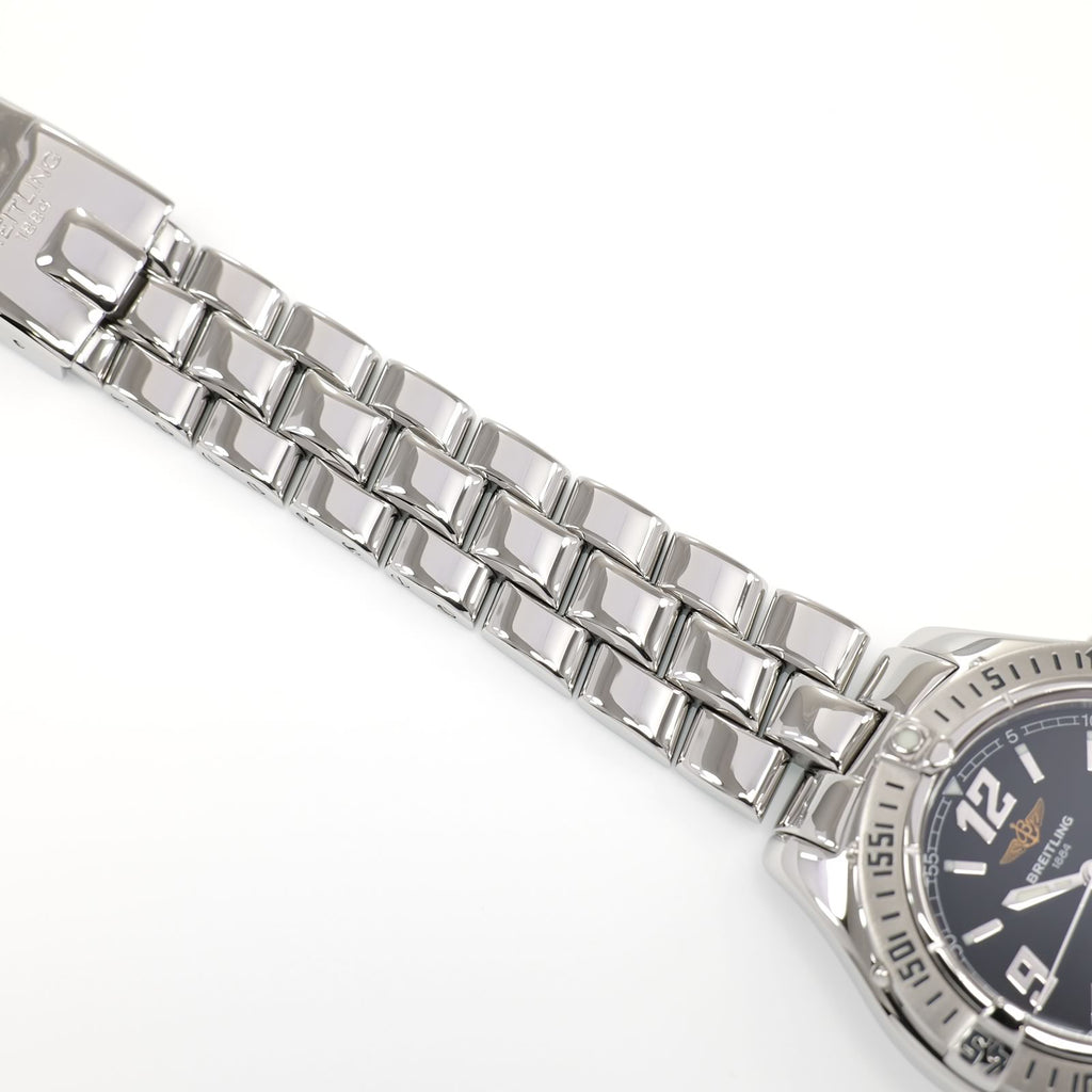 Breitling Colt Oceane A57350 stainless steel fighter bracelet top