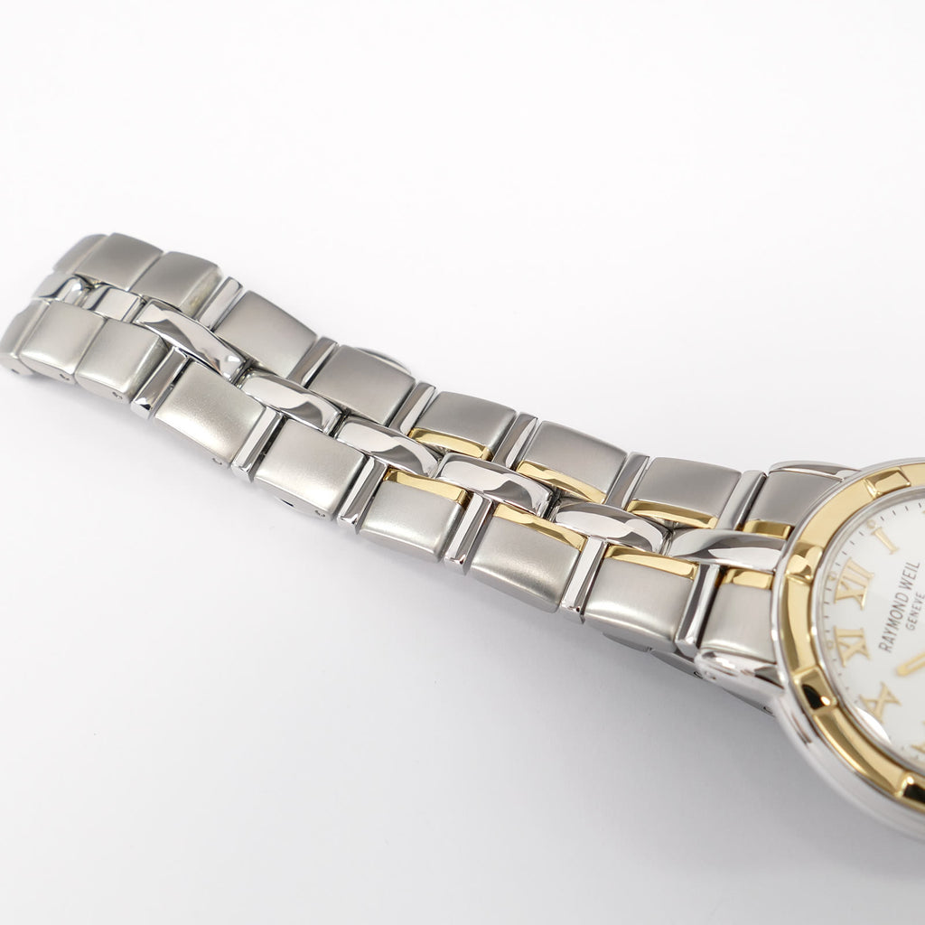 Raymond Weil Parsifal 9540 stainless steel and 18k Gold bracelet top
