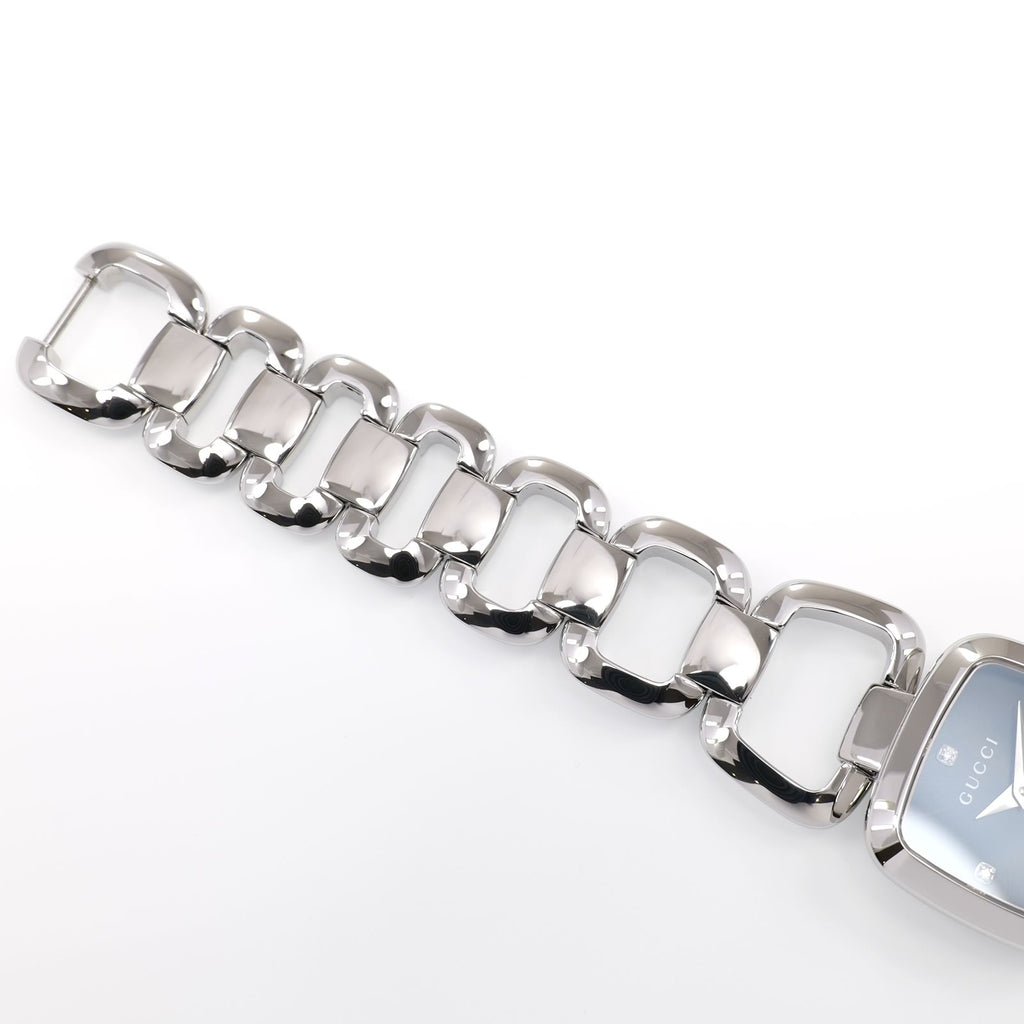 Gucci G 125.5 stainless steel bracelet top