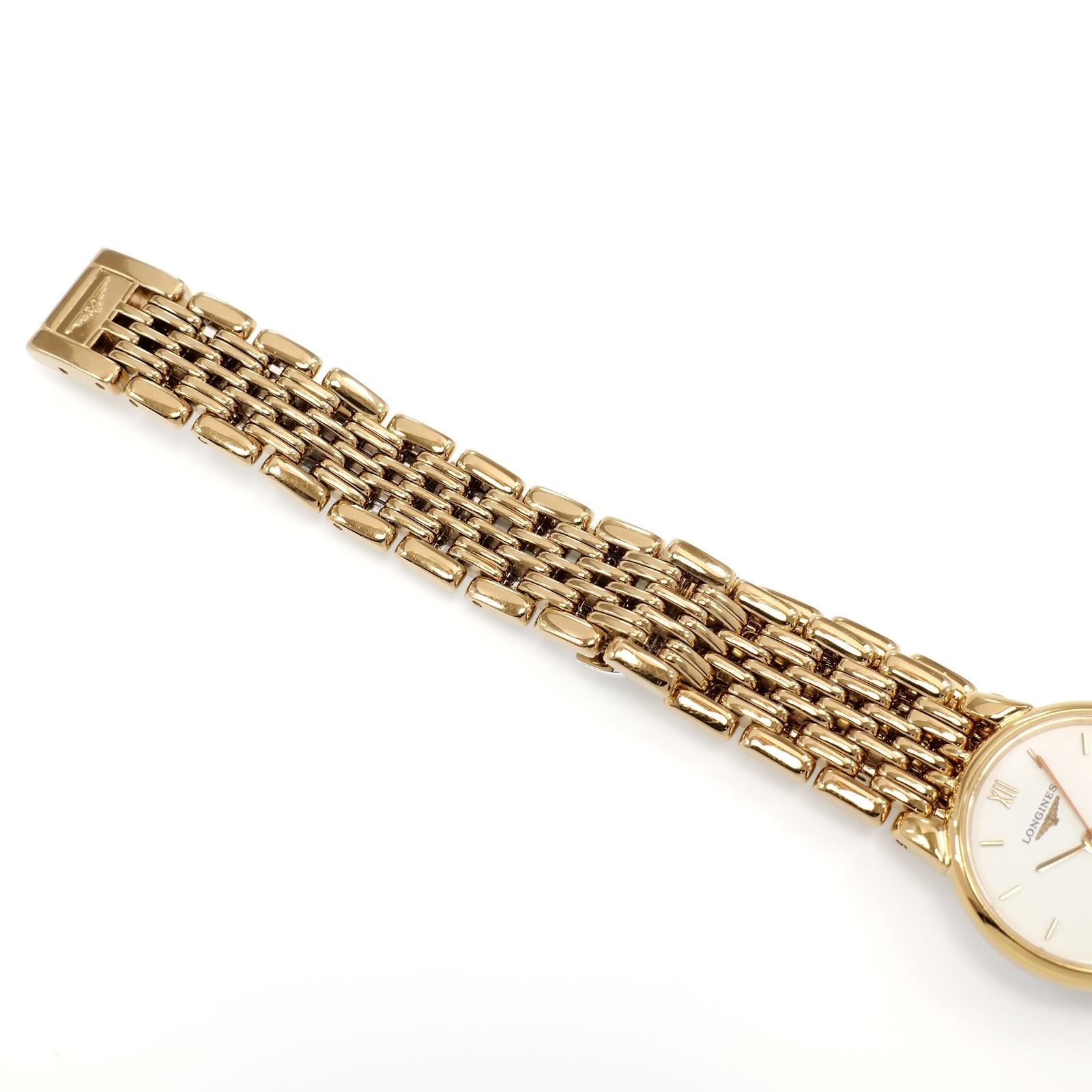 Longines La Grande Classique Elegance L5.132.2 Gold PVD bracelet top