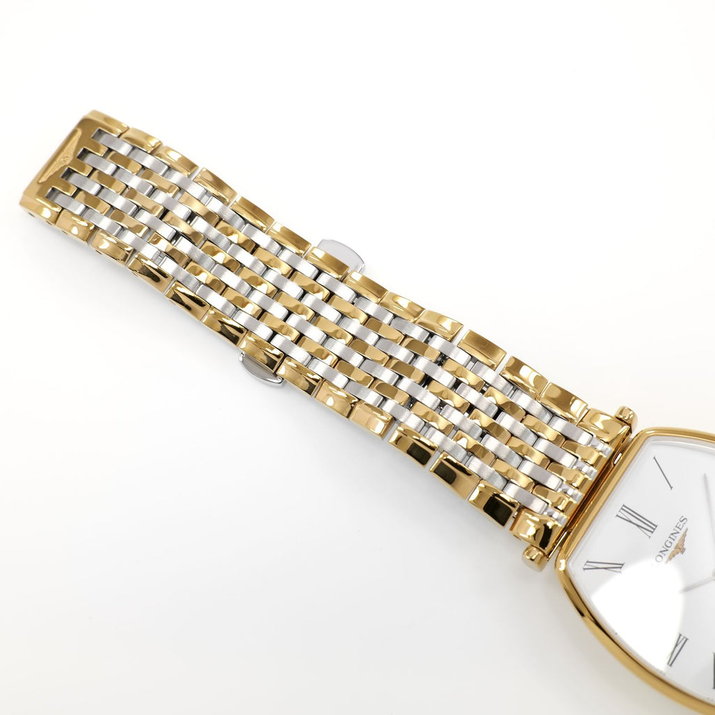 Longines La Grande Classique L4.705.2 stainless steel and gold PVD bracelet top