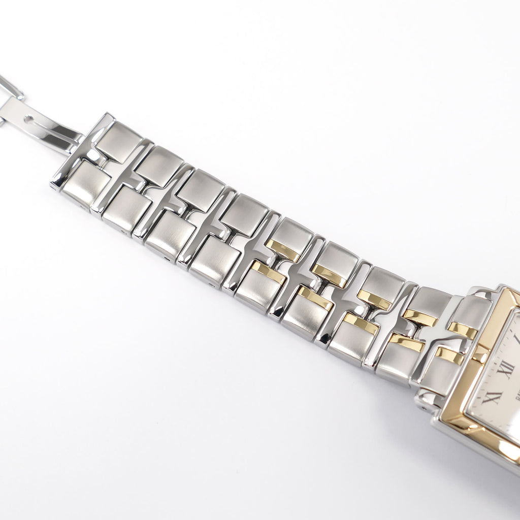 Raymond Weil Parsifal 9330 stainless steel and 18k Gold bracelet top