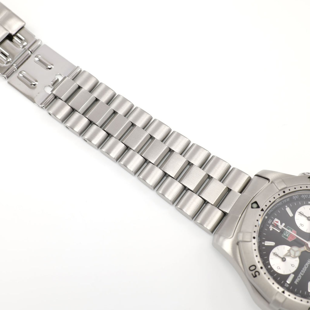 TAG Heuer 2000 Chronograph CK1110-0 stainless steel BA0331 bracelet top