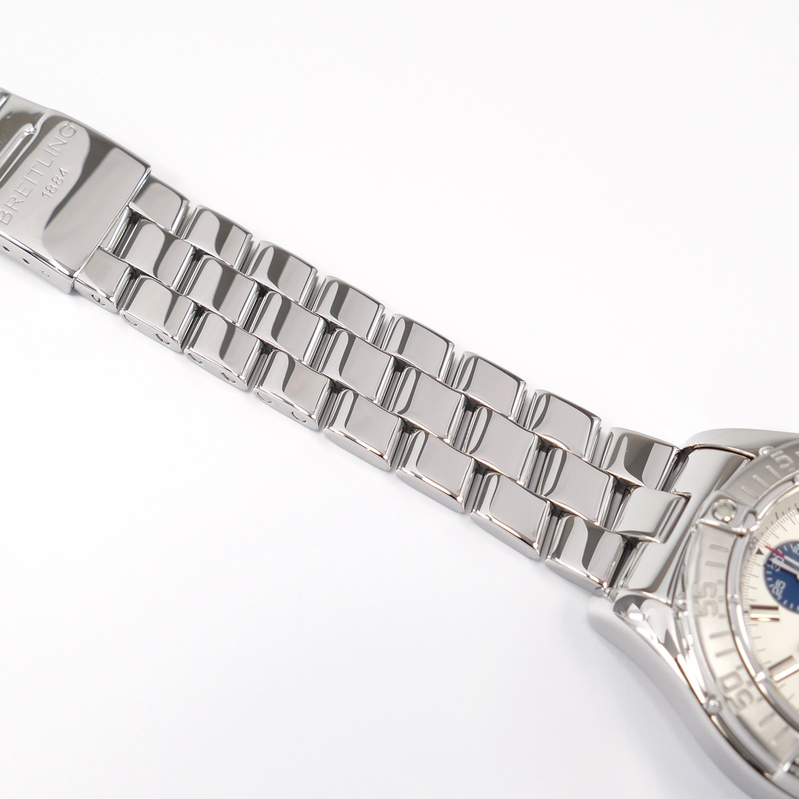 Breitling Superocean II A13340 stainless steel professional ii bracelet top