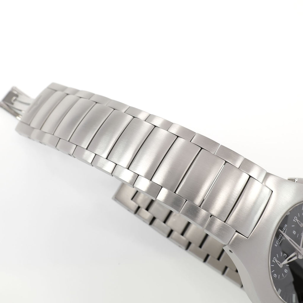 Longines Oposition L3.618.4 stainless steel bracelet top