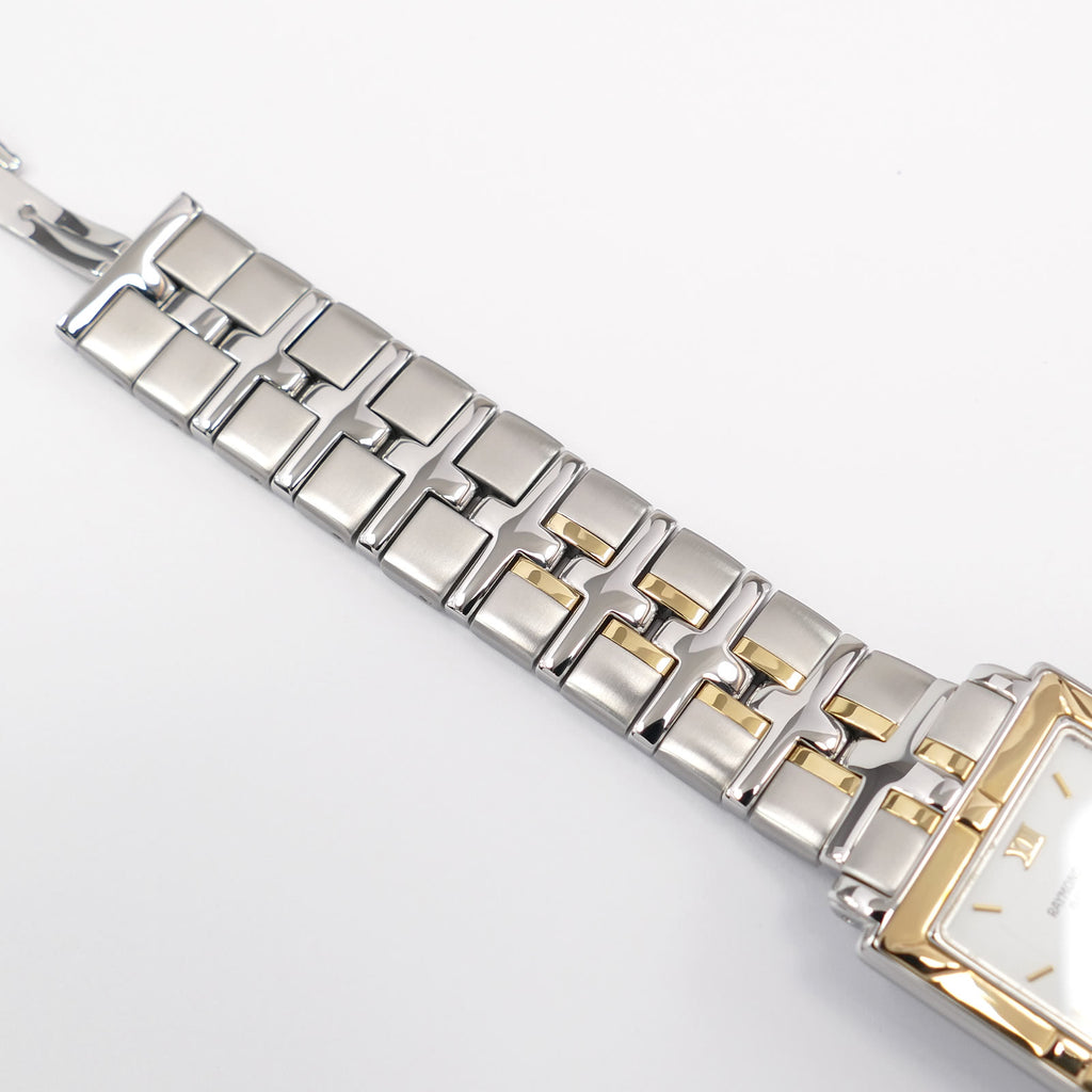Raymond Weil Parsifal 9330 stainless steel and 18k Gold bracelet top