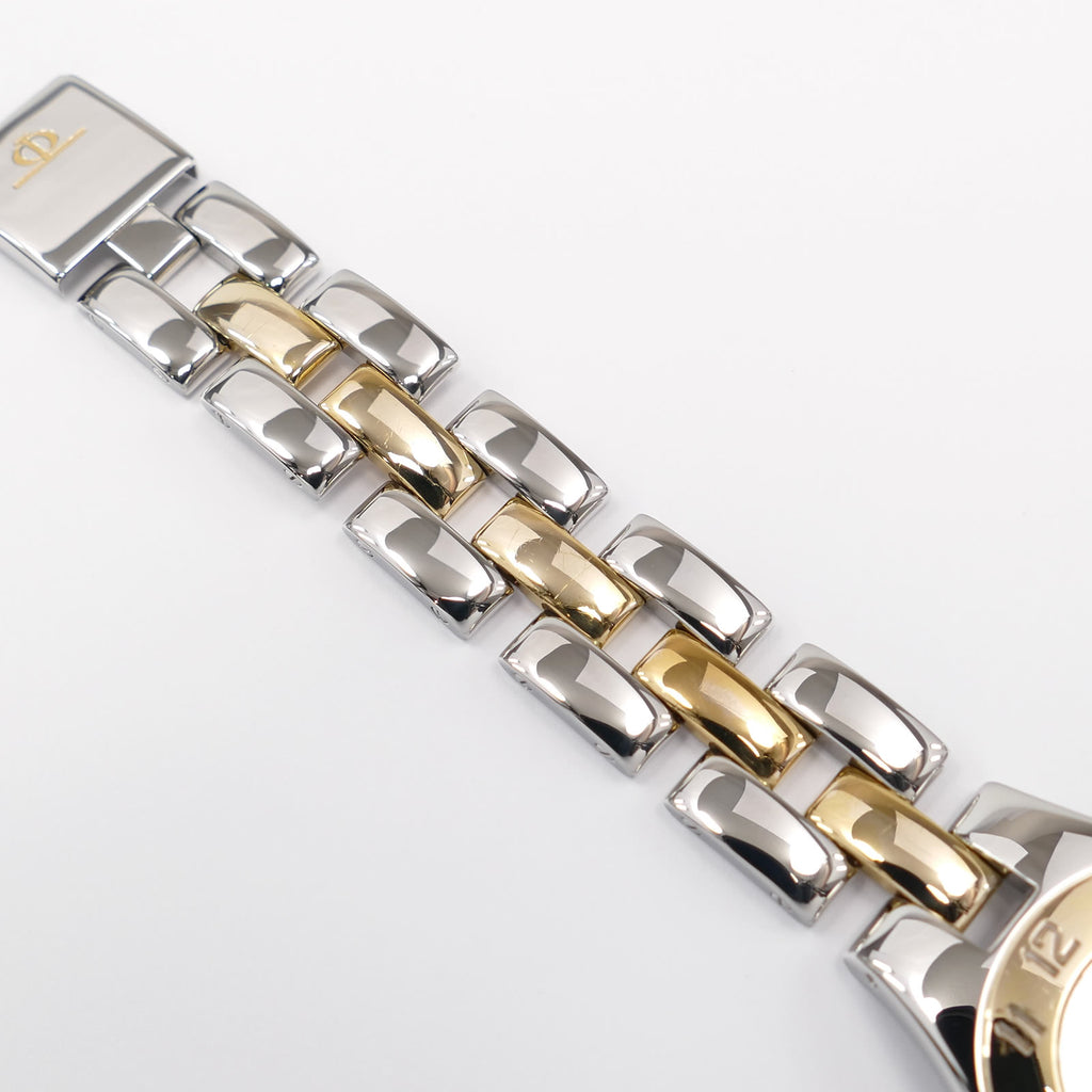 Baume & Mercier Linea 5161 stainless steel and 18k gold bracelet top