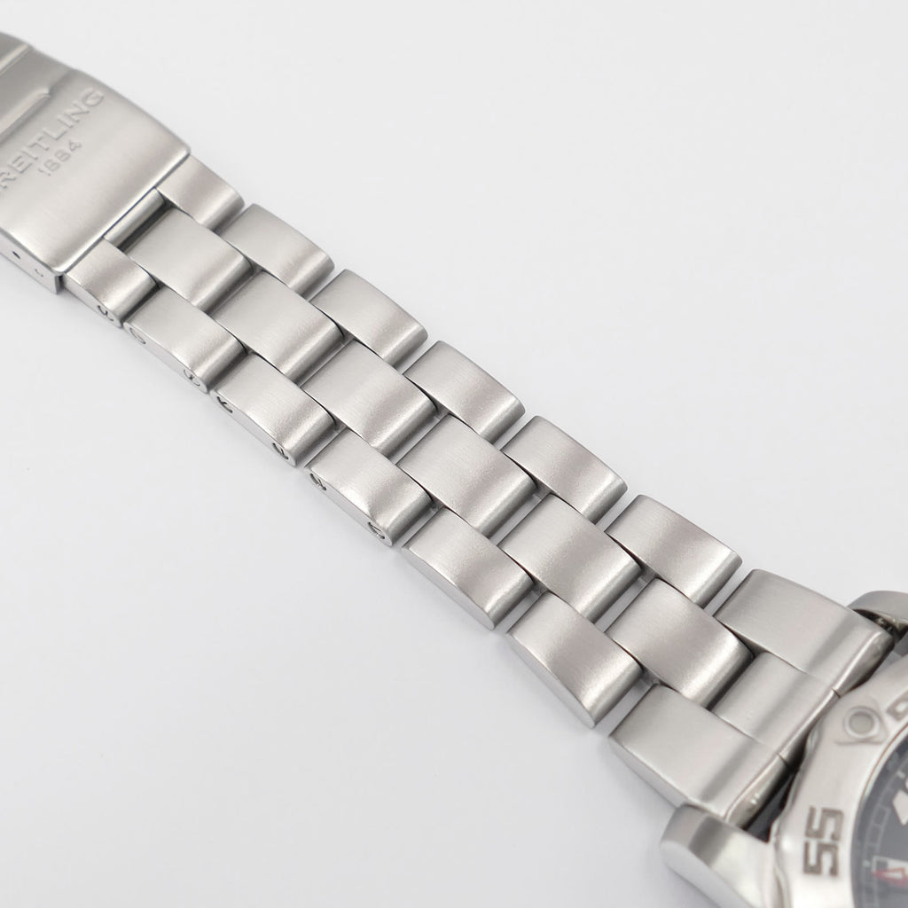 Breitling Colt Chrono II A73387 stainless steel bracelet top