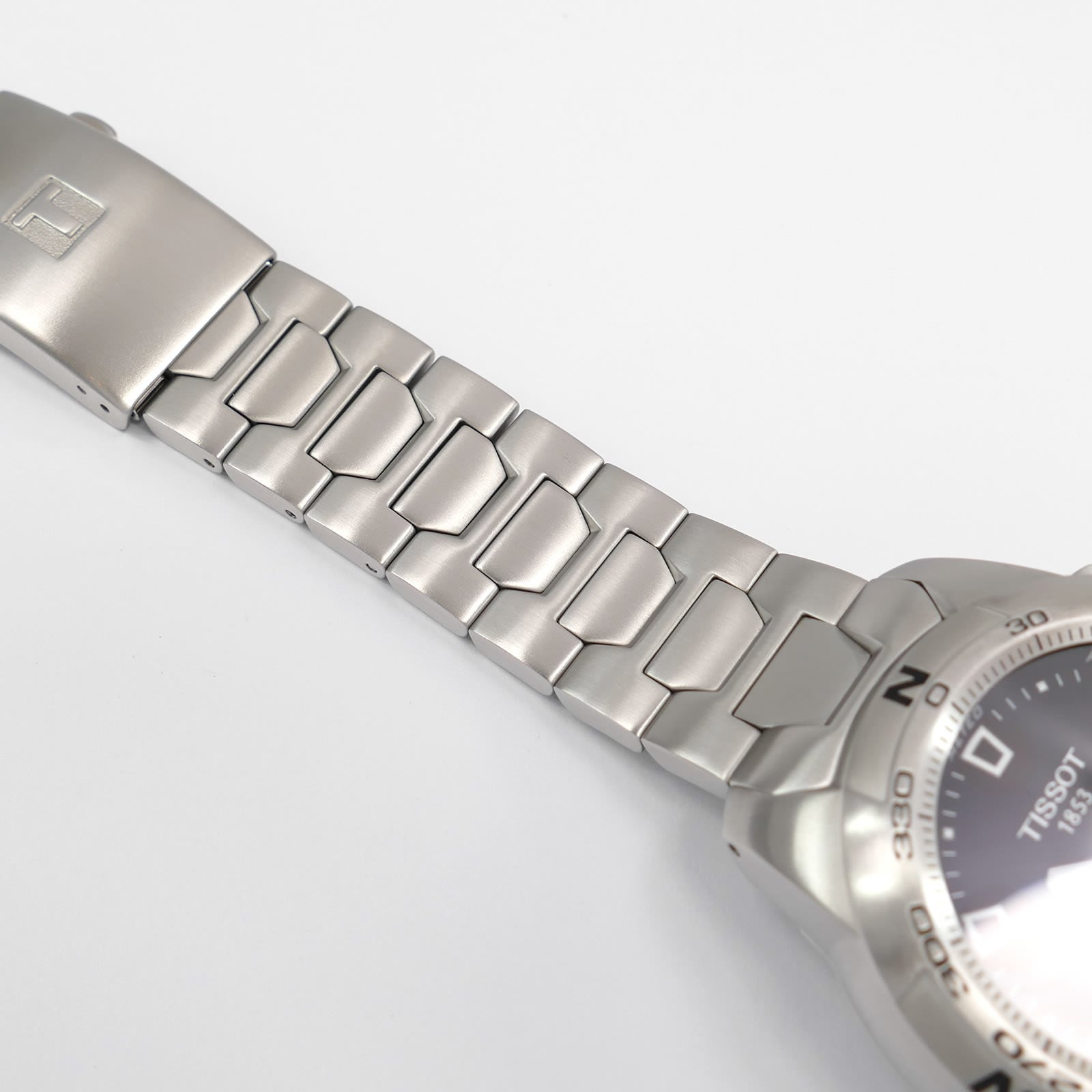 Tissot T-Touch II T047420A stainless steel bracelet top