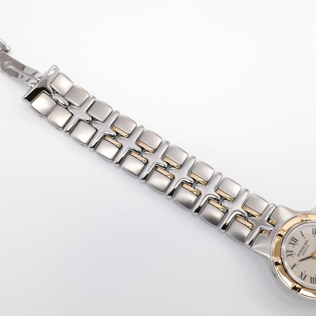 Raymond Weil Parsifal 9690 stainless steel and 18k gold bracelet top