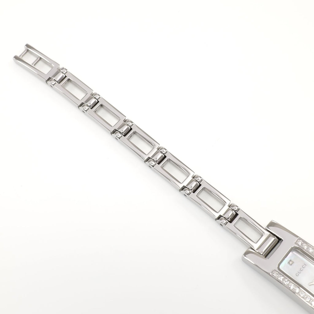 Gucci 3900L stainless steel bracelet top