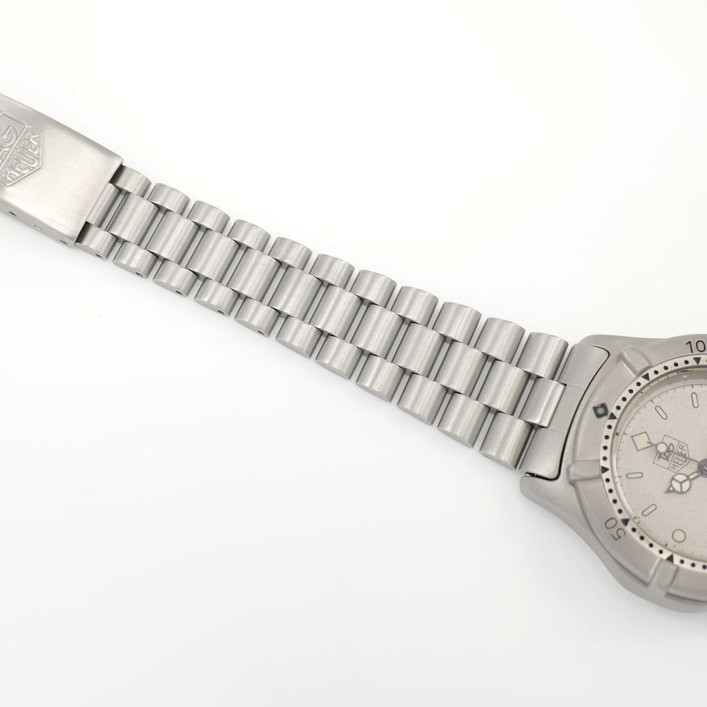 TAG Heuer 2000 Vintage 962.215 stainless steel bracelet top
