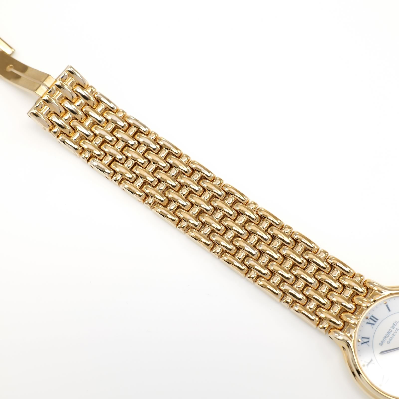 Raymond Weil Fidélio 4702 18k Gold plated bracelet top