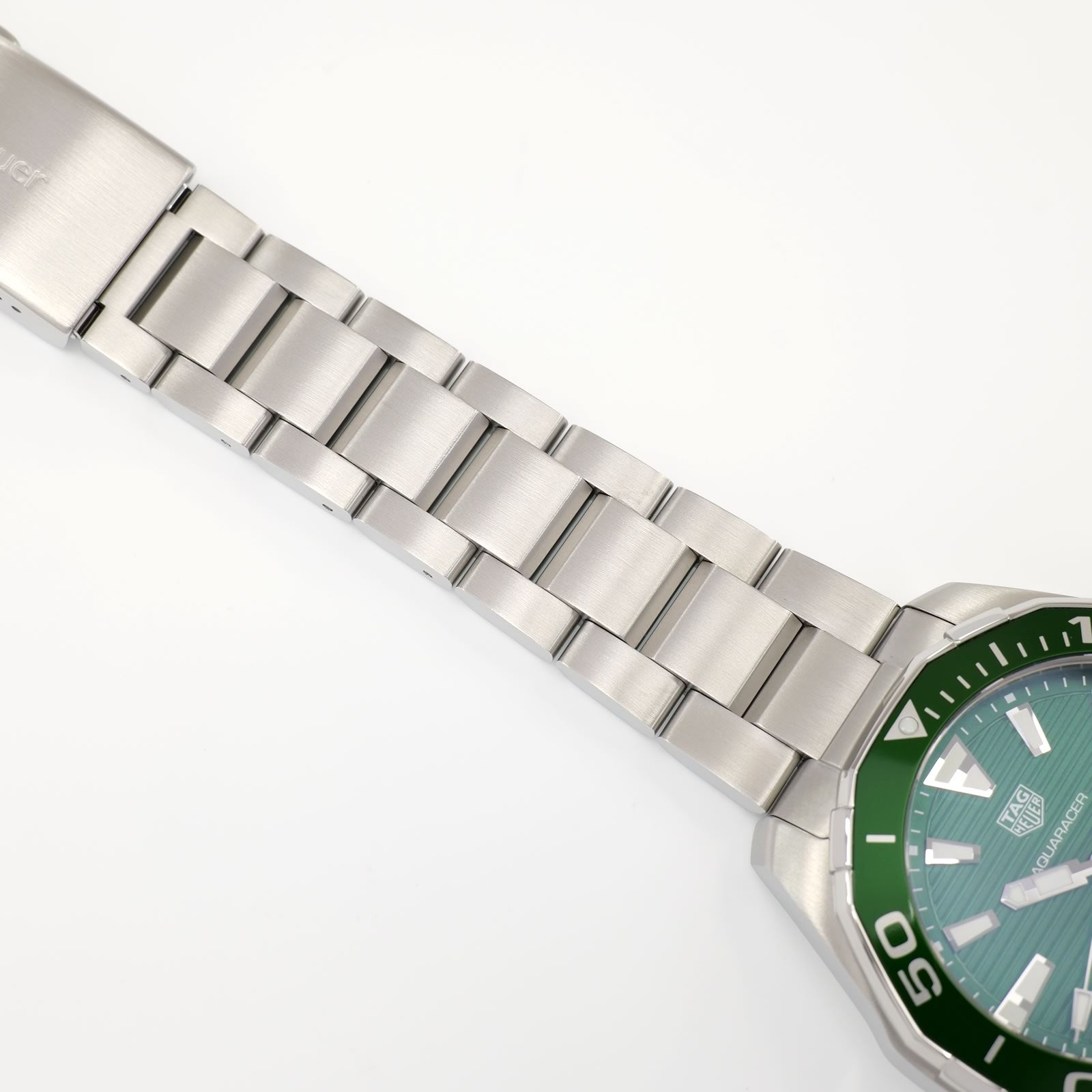 TAG Heuer Aquaracer WAY201S stainless steel BA0927 bracelet top