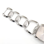Gucci G 125.4 stainless steel bracelet top
