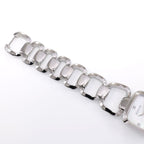 Gucci G YA125502 125.5 stainless steel bracelet top