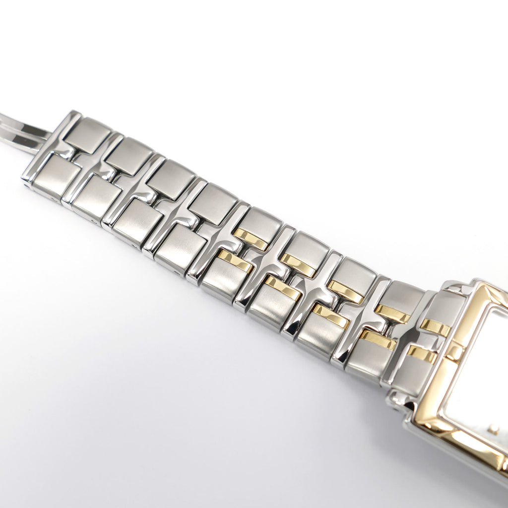 Raymond Weil Parsifal 9330 stainless steel and 18k Gold bracelet top