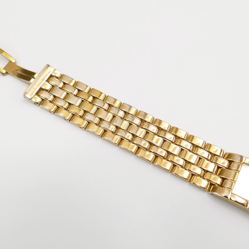 Raymond Weil Tema 5886 18k Gold Plated bracelet top