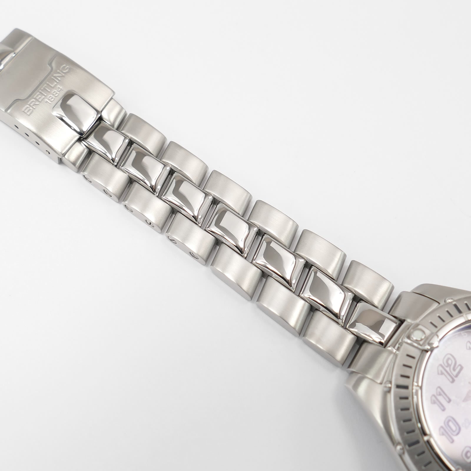 Breitling Colt Ocean A64350 stainless steel fighter bracelet top