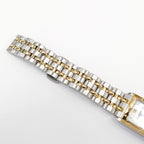 Raymond Weil Tango 5971 stainless steel and 18k Gold plated bracelet top