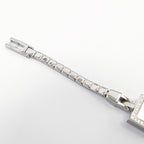 Gucci Mini G 102 stainless steel bracelet top