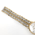 Longines La Grande Classique L5.632.2 stainless steel and gold pvd bracelet top