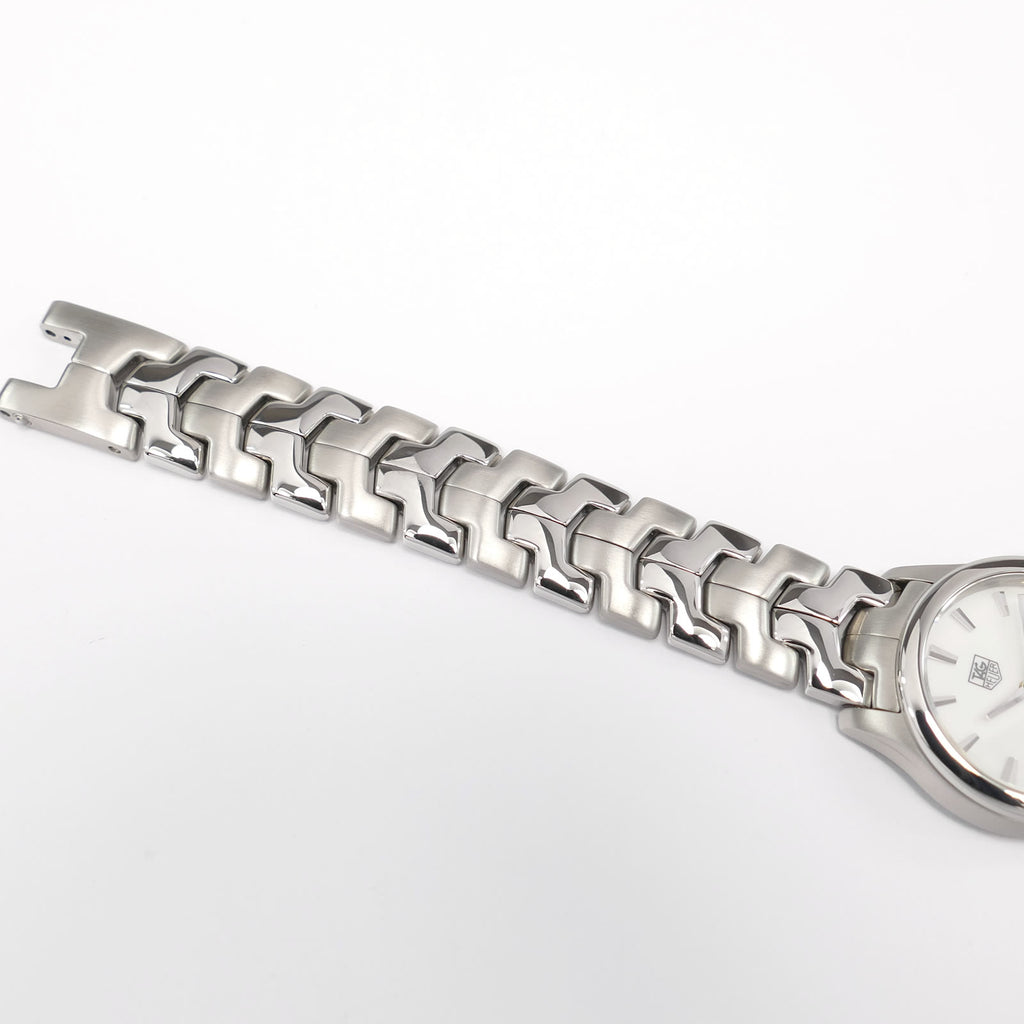 TAG Heuer Link WJF1410 stainless steel s-link BA0585 bracelet top