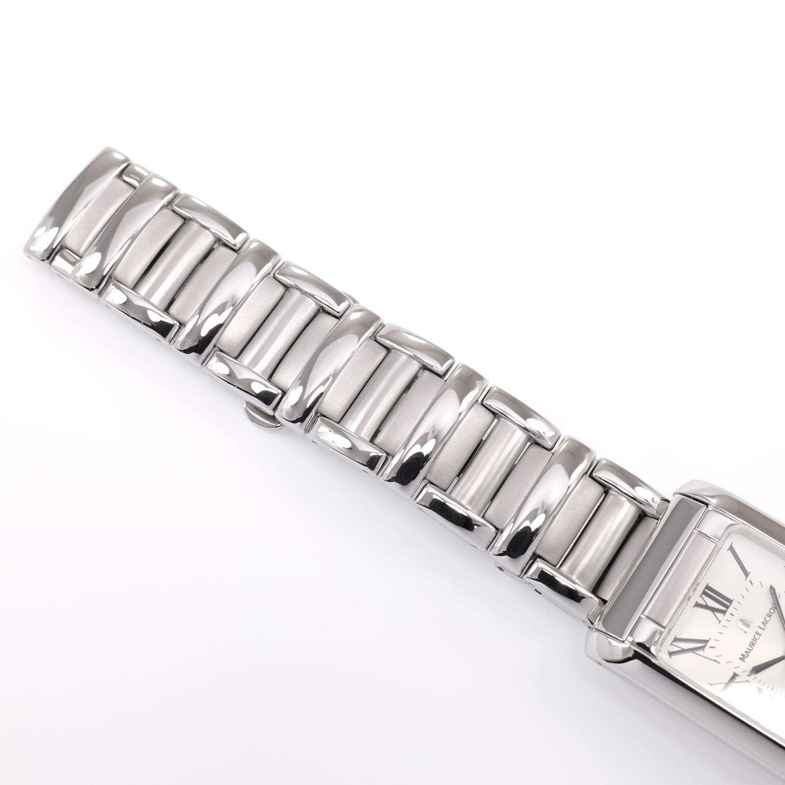 Maurice Lacroix Miros 89746 stainless steel bracelet top