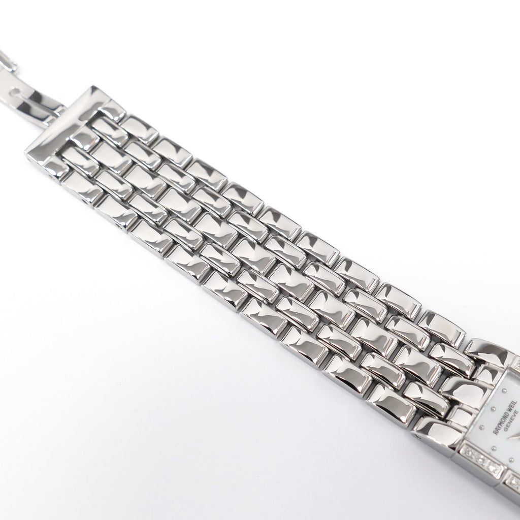 Raymond Weil Tema 5886 stainless steel bracelet top