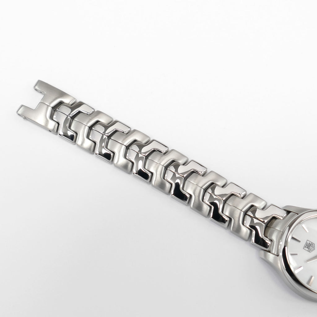 TAG Heuer Link WJF1410 stainless steel alternating s-links BA0585 top