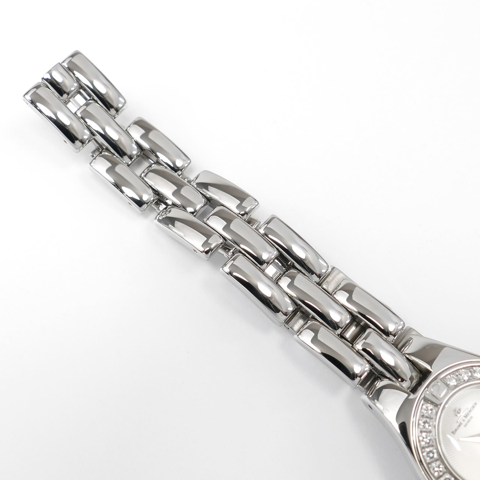Baume & Mercier Linea 65339 stainless steel bracelet top