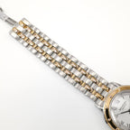 Raymond Weil Tango 5560 stainless steel and 18k Gold Plated bracelet top
