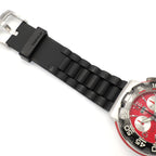 TAG Heuer Formula 1 CAC1112 BT0705 black rubber strap top