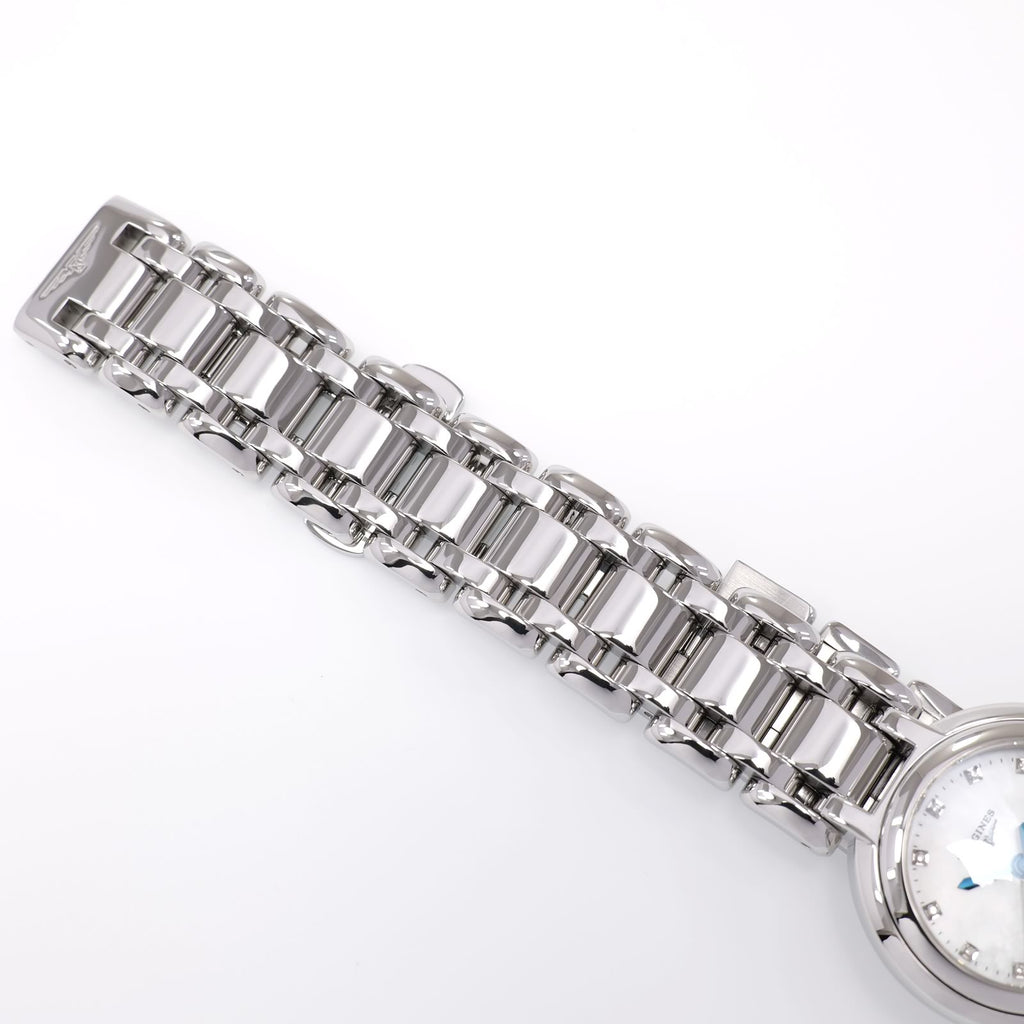Longines PrimaLuna L8.110.4 stainless steel bracelet top