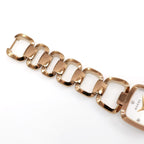 Gucci G 125.5 Rose Gold PVD bracelet top