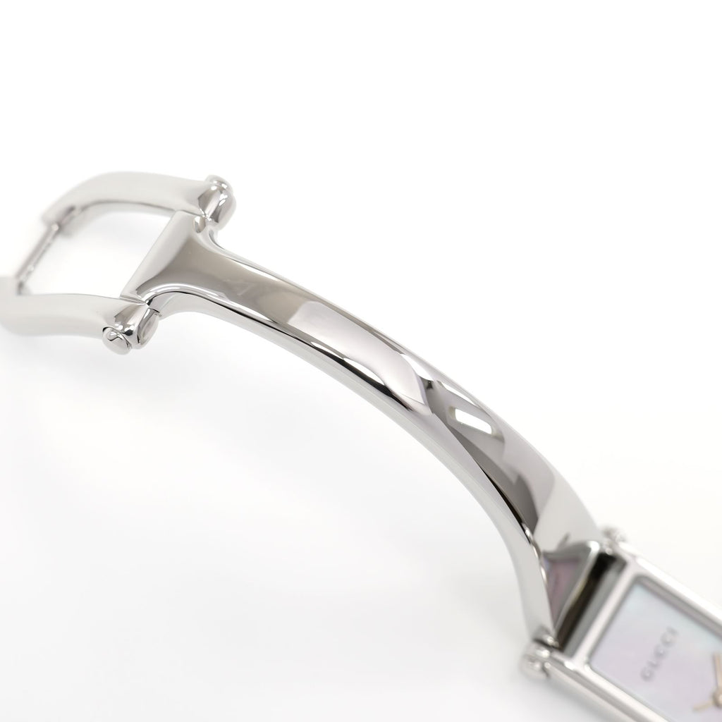 Gucci 1500L stainless steel bangle top