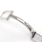 Gucci 1500L stainless steel bangle top