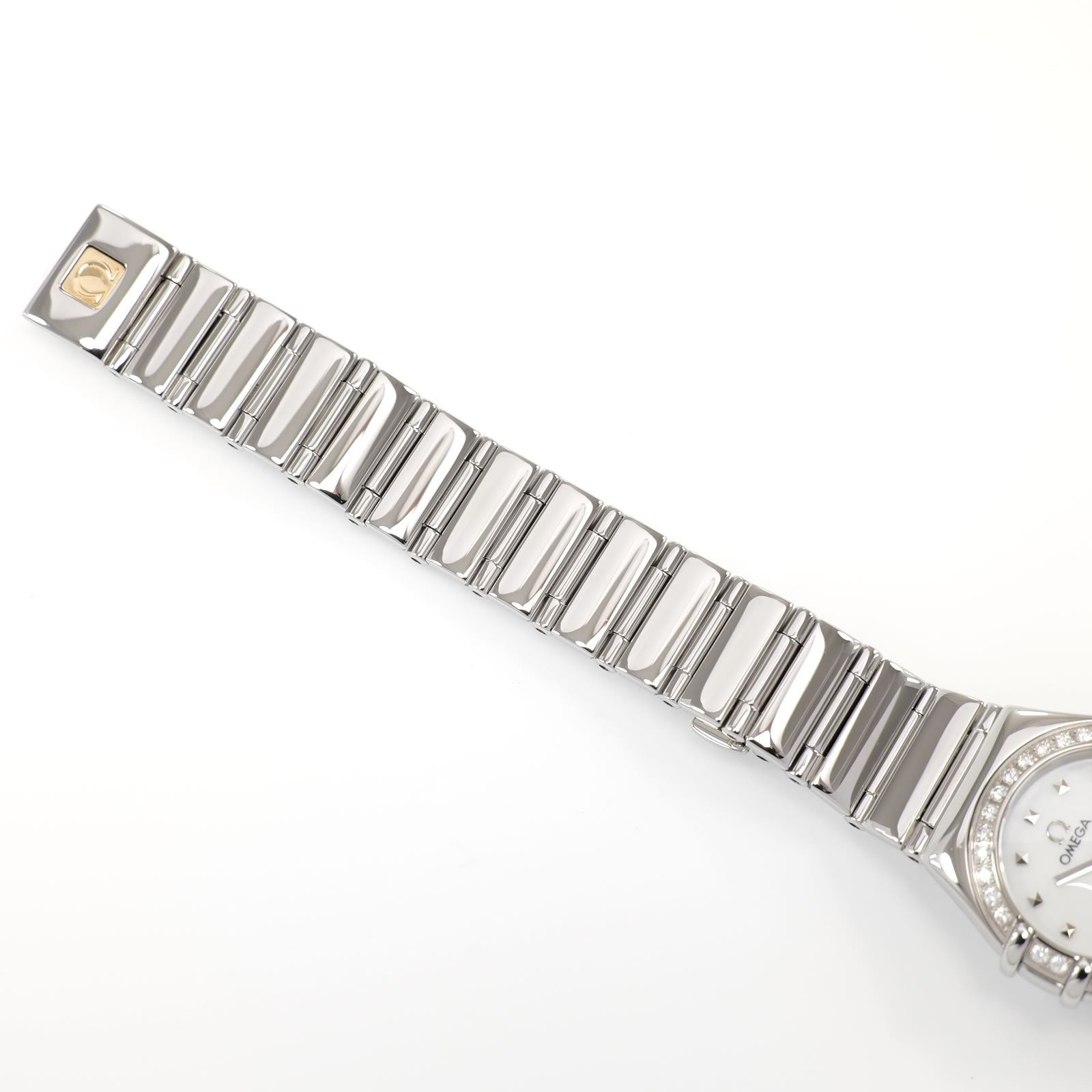 Omega Constellation 1465.71.00 stainless steel bracelet top