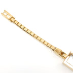 Gucci Mini G 102 18k Gold plated bracelet top