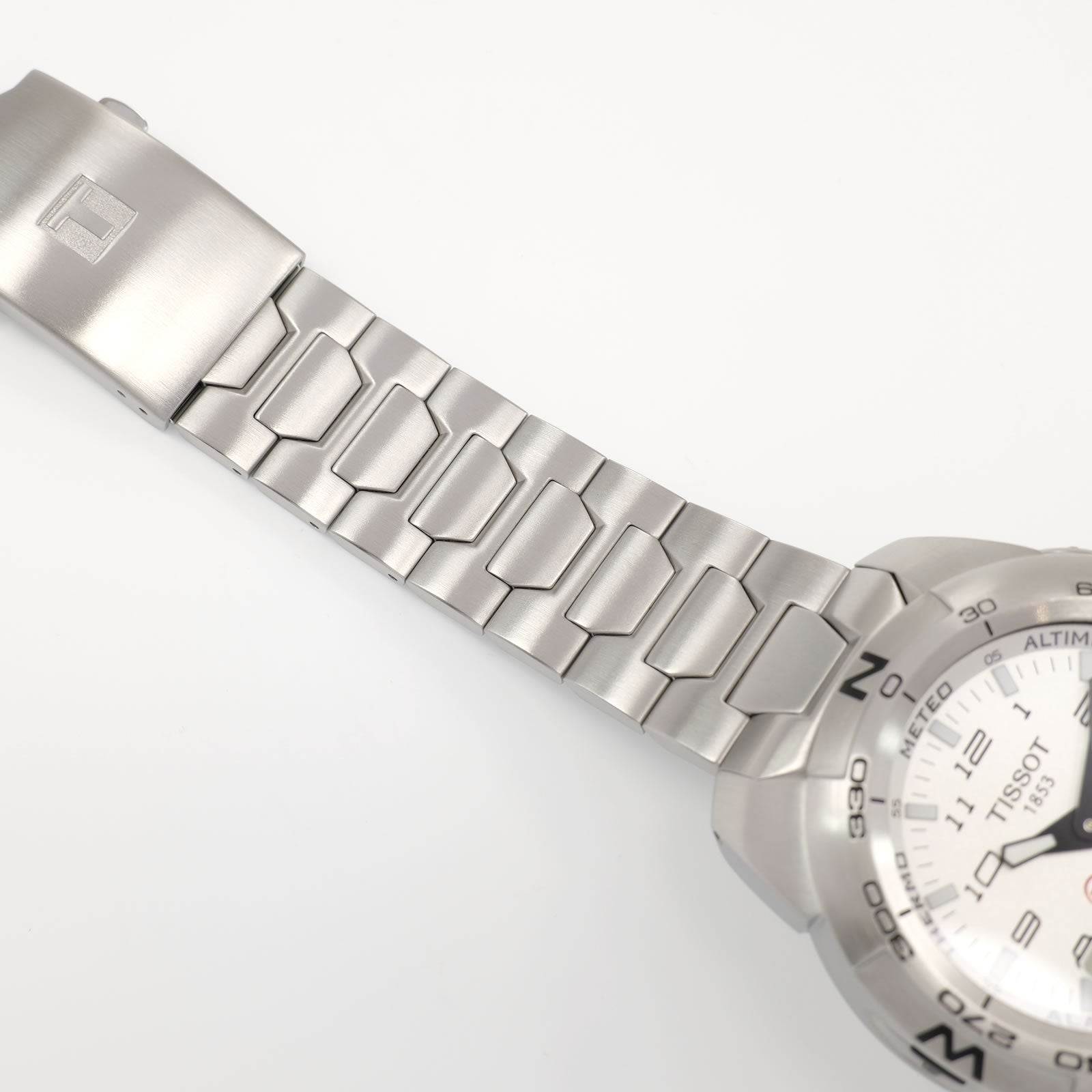 Tissot T-Touch Expert T013420A stainless steel bracelet top