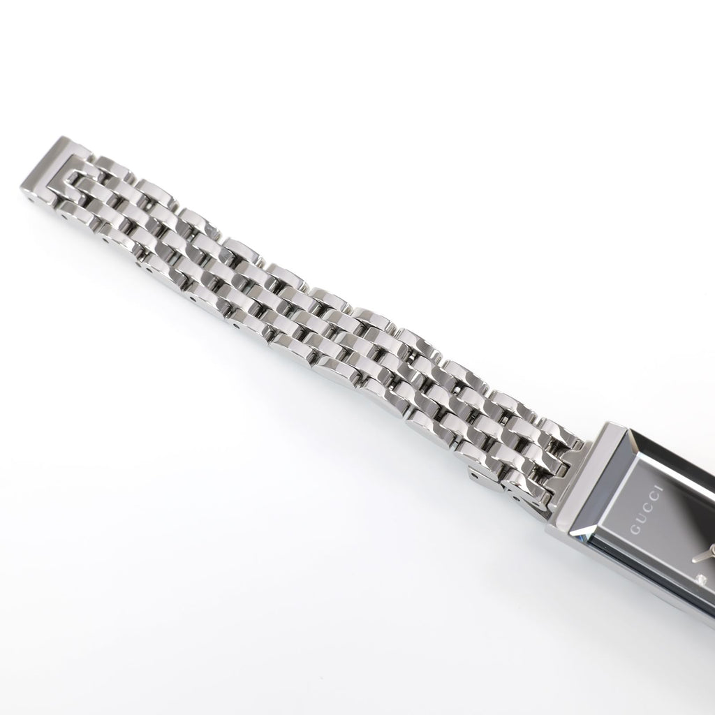 Gucci G-Frame 127.5 stainless steel bracelet top