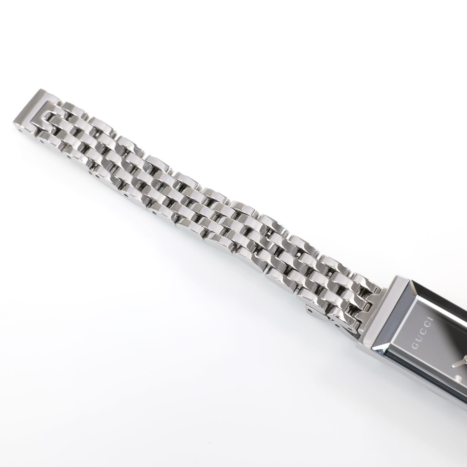 Gucci G-Frame 127.5 stainless steel bracelet top