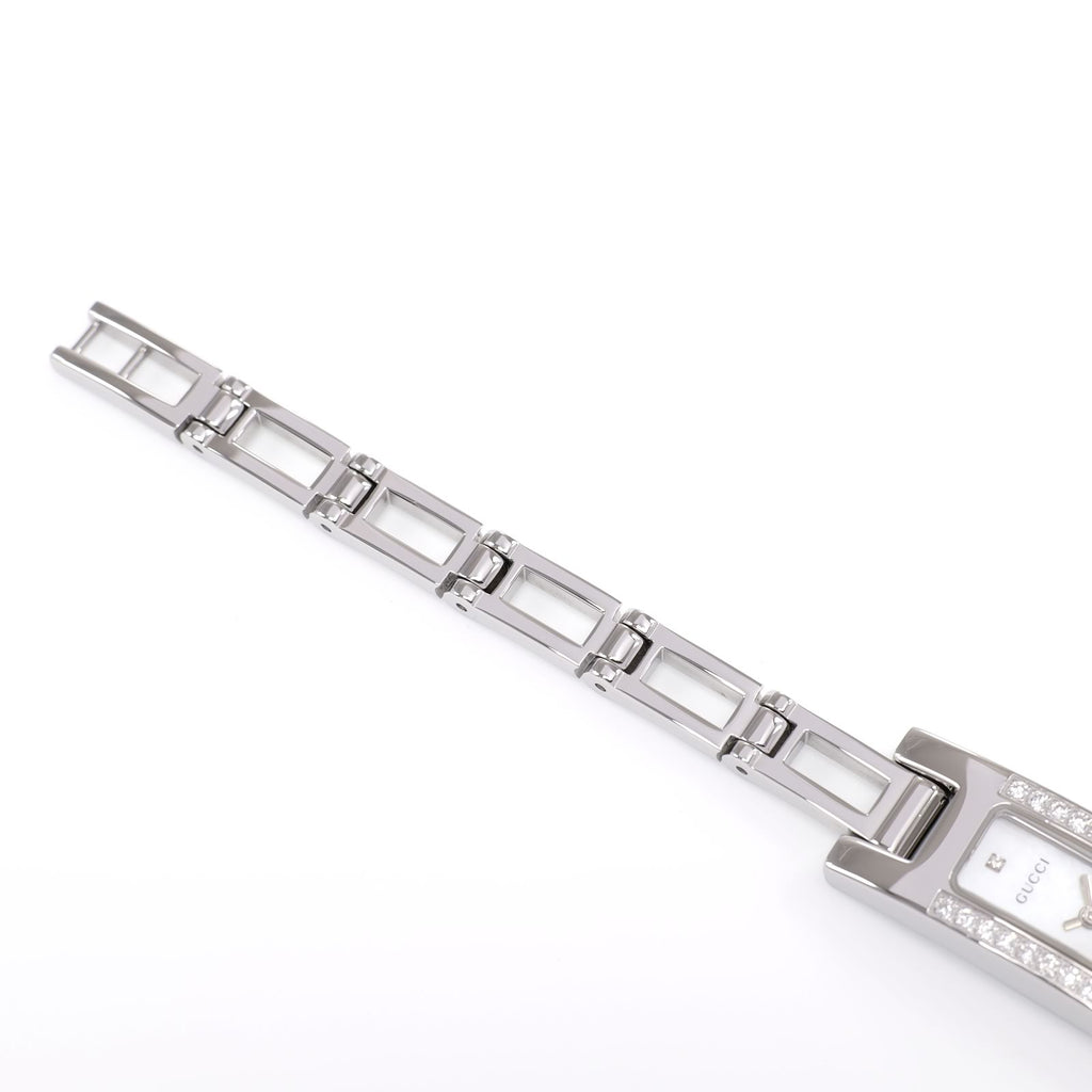 Gucci 3900L stainless steel bracelet top