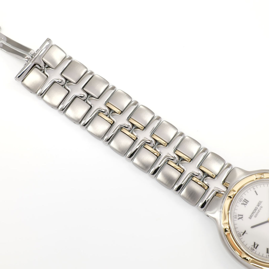 Raymond Weil Parsifal 9190 stainless steel and 18k gold bracelet top